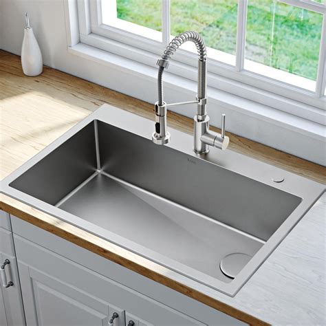 33 single bowl kitchen sink